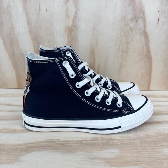 Converse All Star -CT High Top Animal Pint -Sneakers -Black -Women's -6 -165552C - Picture 2 of 10